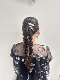 ふわふわヘアアレンジ