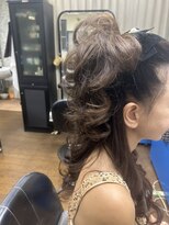 ジュン 小岩&nbsp;かわいいハーフアップ♪ 【韓国/ヘアメ/ヘアセット/ヘアメイク】