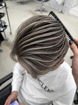 エゴル オム 名古屋栄(ENGOL homme)&nbsp;グレーバレイヤージュ/バレイヤージュ