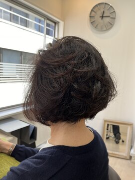 リブレ ショート(LIBRE) 50代ショートボブ
