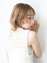 アトラスサロン 札幌大通り(Atras.salon) 札幌/髪質改善/シルキーベージュ☆外ハネボブディウルフ