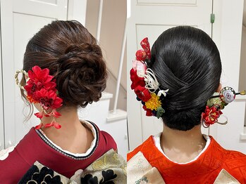 サクシードの写真/調布駅徒歩5分◎ヘアセット、メイク、和装着付け専門店◇着物のレンタルと、スタジオ撮影も可能！