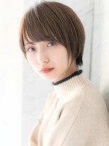 ローマ ギンザ(ROMA Ginza)&nbsp;ひし形ショートボブ/40代50代に人気大人可愛い丸みショート