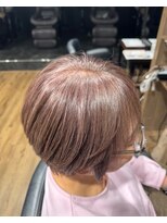 ハピネス クローバー 八木店(Happiness CLOVER)&nbsp;脱白髪染め大和八木くびれショート白髪ぼかし