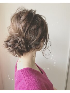 ユーフォリア 新宿通り(Euphoria) 【Euphoria】ギブソンタック お団子 とろみ アレンジ☆ 長谷川壮