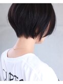 「&-hair」大人カジュアル暗めボブ