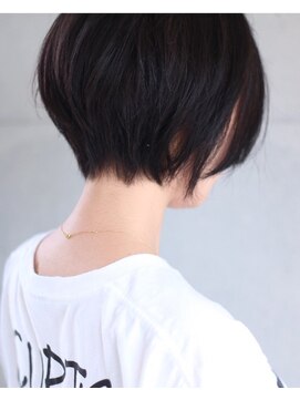 アンドヘアー 西葛西(&-HAIR) 「&-hair」大人カジュアル暗めボブ