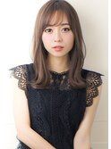 30代40代50代大人かわいいゆるふわ愛され髪◎ヌーディーベージュ