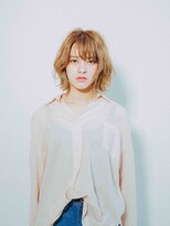 アイナ 浅草美容院(Aina) ストリートミディアム×ふんわりカール♪◎30代40代50代