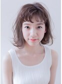 【JILI.TA京都】大人可愛いアッシュベージュ小顔ショートボブ♪