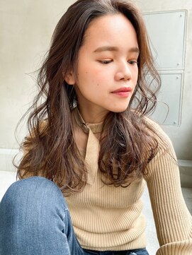ケイト(kate) 【kate 大宮】ルーズウェーブ×透けアッシュブラウン