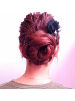 カルマ(KARMA) お花ヘアセット(^^)