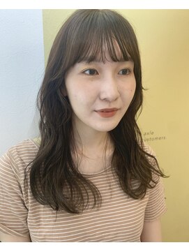 ハブ(hub) 透明感グレージュ