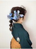 卒業式ヘア・袴ヘア・ヘアアレンジ・タマネギヘア【キャラ池袋】