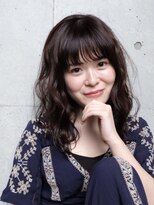 カカン(Kakan)&nbsp;【kakan鎌倉】パープルアッシュ×ほつれカール