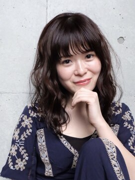 カカン(Kakan) 【kakan鎌倉】パープルアッシュ×ほつれカール