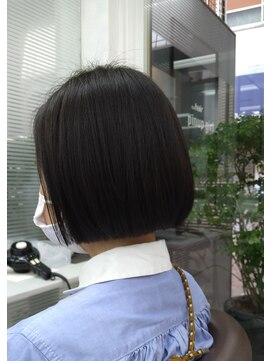 ピンナップガール pinup girl ミニボブ×ナチュラルブラック