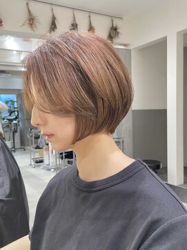 ロンドネートゥル 新潟(Lond naitre) チョコレートブラウンショートボブ【新潟/万代】