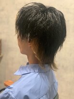 グラフ(GLaugh)&nbsp;ウルフカット【フェイスフレーミング、インナーカラー】