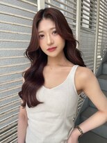 天神美容室&nbsp;『福岡美容室/ayana』韓国ヘア/チョコレート/姫カット/レイヤー