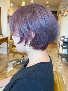 レガロヘアーデザイン(Regalo hair design) レガロ☆ラベンダーアッシュ×マッシュショート