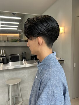 カケル(×.) 大人ハンサムショート/センターパート