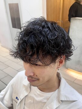 テトラ バイ ネオリーブ 横浜西口店(tetra by neolive) メンズパーマ スパイラルパーマ 横浜