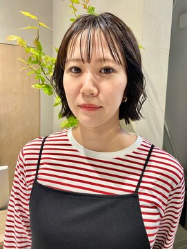 フェンヘアーアイス 中目黒(Fen.hair ici) 大人可愛い大人美人くすみカラーオリーブブラウン