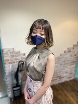 ルフレ 新宿歌舞伎町店(Reflet)&nbsp;グラデーションカラー/ブリーチ/ダブルカラー