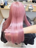 ツヤツヤピンク