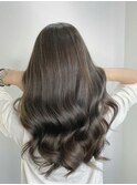 【Taylor 大宮】アッシュグレー×セミロングスタイル