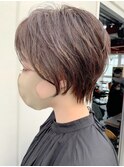 大人女性の魅力UP/白髪ぼかし×エレガントショート