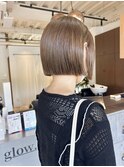 切りっぱなしボブ