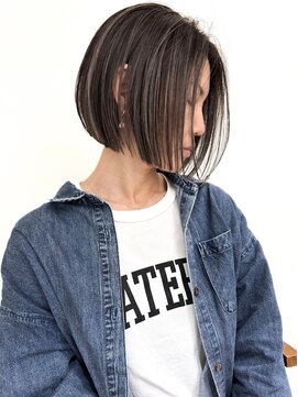 セイントローレン バイ ジルブラン(St.Lauren by JIL BLAN) ハイライトバレイヤージュダブルカラーショートカット