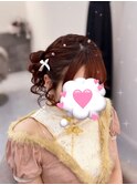 クラゲヘア【クランソア】ヘアメ/ヘアセット