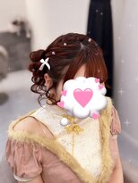 ヘア サロン クラン ソア 心斎橋店(hair salon clan soar)&nbsp;クラゲヘア【クランソア】ヘアメ/ヘアセット