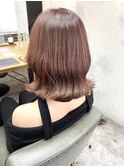 ピンクベージュカラー★