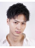 アップバングショート
