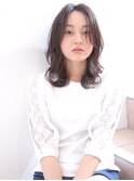 ■M.SLASHセンター南・10-27くすみカラーx大人センターパート