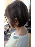 ショートボブ