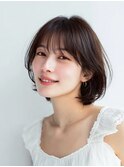 韓国内巻きボブ/イメチェン/ボブ