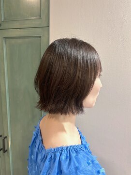 ヘアサロン ナノ(hair salon nano) くびれボブ/髪質改善/白髪ぼかし/30代/40代/50代/大人かわいい