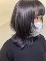 ラック(LUCK)&nbsp;船橋/くすみベージュ/細めハイライト