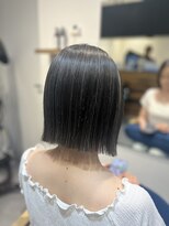 イルダバイグラッシー センター北(iluda by glassi) コントラストハイライト×タッセルボブ【瀬口】