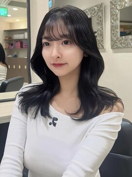 ユーフォリア 新宿店(Euphoria) 【euphoria shoki】透明感韓国カラー/アイスブラック