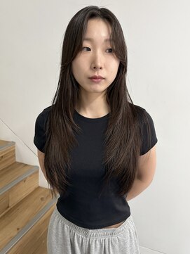 ヨーク(YOKE) 【 YOKE 】ロングレイヤー小顔フェイスレイヤー