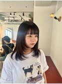 顔まわりレイヤーカット