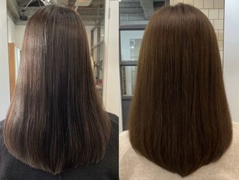 アノン(anon)の写真/【河原町・烏丸】anonの魅力はカットだけじゃない！毎日の綺麗の基礎をつくるヘアケアにもこだわっています