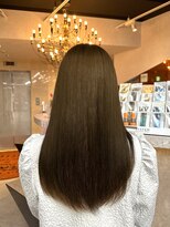 ソワンドブレスセルン 心斎橋(soin de brace cerne)&nbsp;オリーブベージュ/透明感カラー/髪質改善/トリートメント