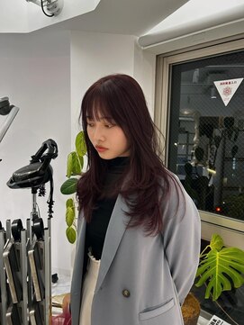 パープルレッド×レイヤー